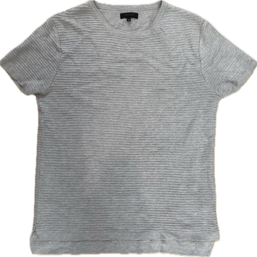 River-island Men's Grey T-shirt